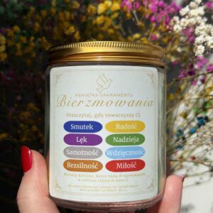 SŁOWO DLA DUSZY - PAMIĄTKA SAKRAMENTU BIERZMOWANIA
